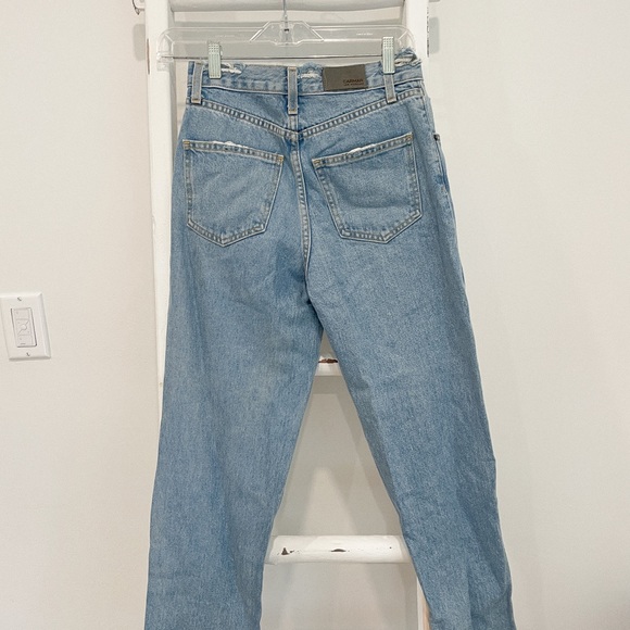 Carmar Vintage Cut Out Distressed Floral Lace High Waisted Jeans / NWOT - Picture 4 of 11